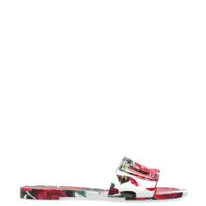 Dolce & Gabbana floral-print slides