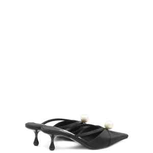 Jimmy Choo 50mm Sana pearl-embellished mules