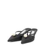 Jimmy Choo 50mm Sana pearl-embellished mules