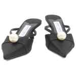 Jimmy Choo 50mm Sana pearl-embellished mules