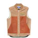 Junya Watanabe X Filson Leather panels vest