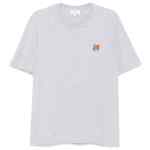 Maison Kitsuné Embroidered-logo patch T-shirt