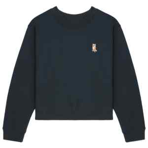 Maison Kitsuné Fox-embroidered sweatshirt