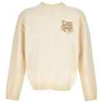 Maison Kitsuné Fox Head-intarsia sweater