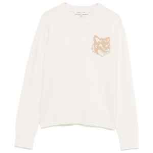 Maison Kitsuné Fox Head Intarsia Merino Jumper