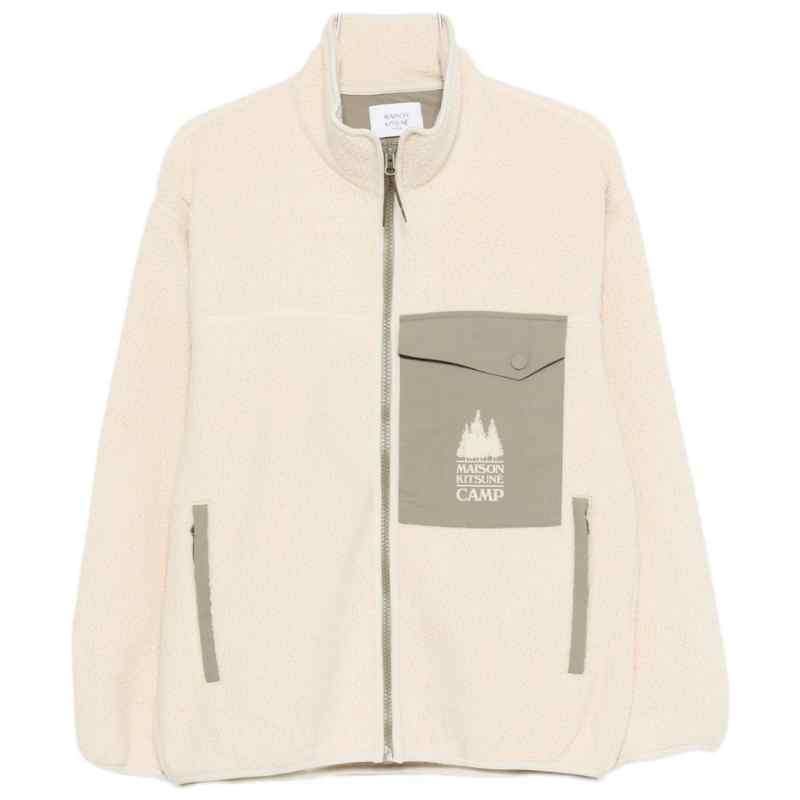 Maison Kitsuné casual fleece jacket