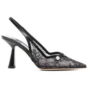 Jimmy Choo Amita 45 patent leather slingback pumps