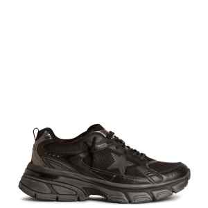 Golden Goose Women’s Lightstar with black leather Sneaker