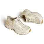 Golden Goose Lightstar Men's white leather and mesh Sneaker