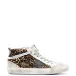 Golden Goose Mid Star Leo ponyskin sneakers