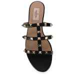 Valentino Garavani Rockstud flat slide sandals