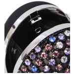 Self-Portrait Multi Crystal Heart Clutch