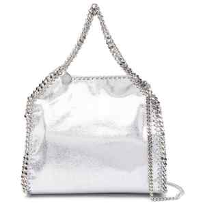Stella McCartney Mini Falabella Metallic Tote Bag
