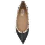 Valentino Garavani Patent Rockstud Ballet Flat