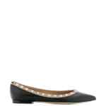 Valentino Garavani Patent Rockstud Ballet Flat