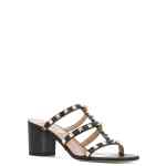 Valentino Garavani Rockstud Calfskin Leather Slide Sandal 60 Mm