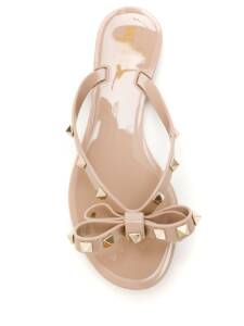 Valentino Garavani Rockstud Rubber Slipper