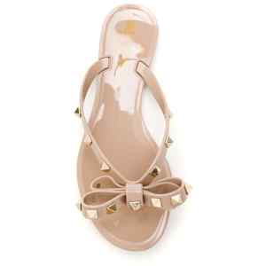 Valentino Garavani Rockstud Rubber Slipper