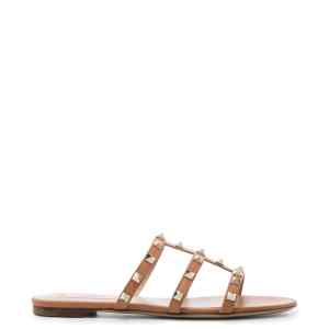 Valentino Garavani Rockstud Flat Slide Sandal