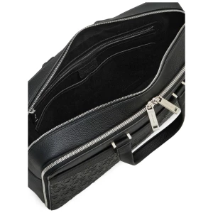 Ferragamo Embossed Gancini Briefcase