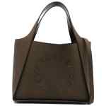 Stella McCartney Large Suede Logo Tote Bag