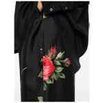 Dolce & Gabbana-Floral print silk-twill wide-leg pants