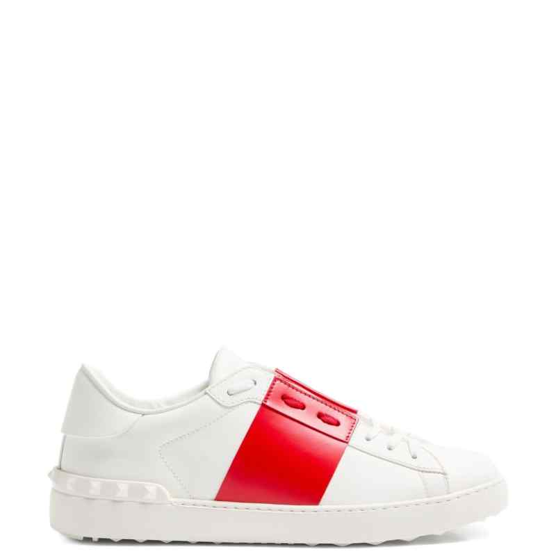 Valentino Garavani open calfskin sneakers