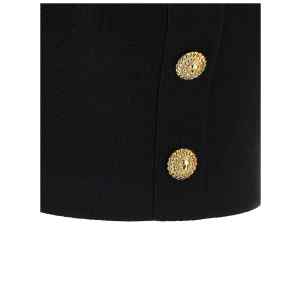 Balmain Knit bralette top with buttons