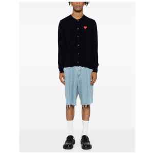 Comme des Garcons Sweaters Blue