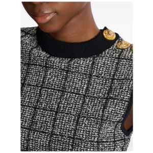 Balmain Tweed Tank Top