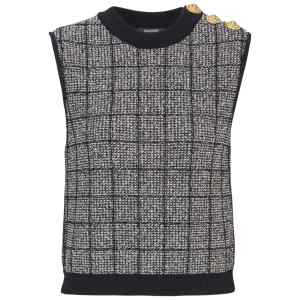 Balmain Tweed Tank Top