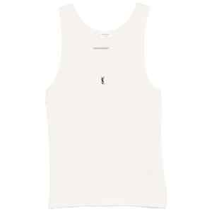 Saint Laurent Top White