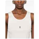 Saint Laurent Top White