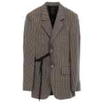 Balenciaga Wrap Tailored Jacket