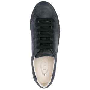 Tod's Logo-Embossed Suede Sneakers