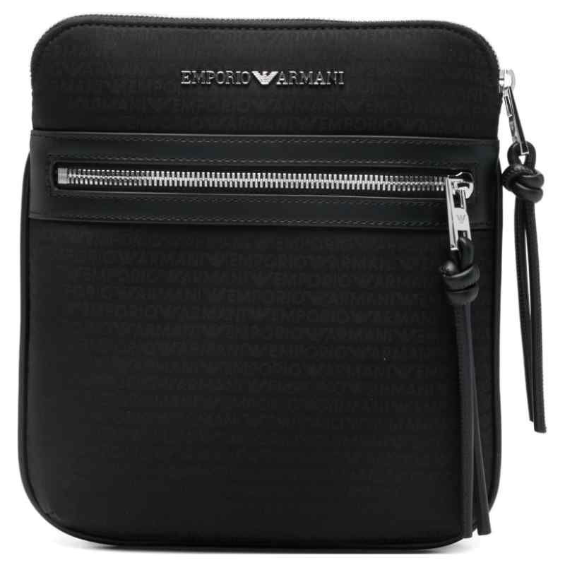 Emporio Armani nylon messenger bag