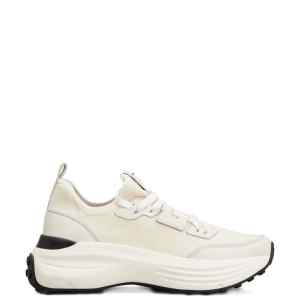 Tod'S Fabric and Leather Sneakers