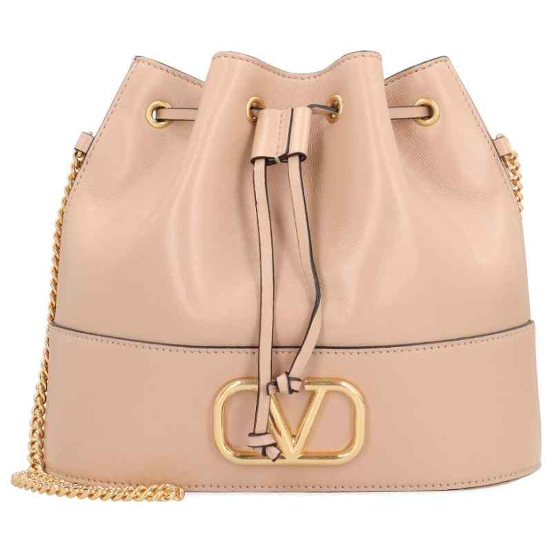 190156609-ss26-valentinogaravanipre-wp0t83hpfwrp Valentino Garavani Mini Bucket Bag In Nappa With Vlogo Signature Chain
