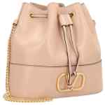 Valentino Garavani Mini Bucket Bag In Nappa With Vlogo Signature Chain