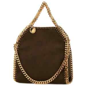 Stella McCartney Falabella Suede Tiny Tote Bag