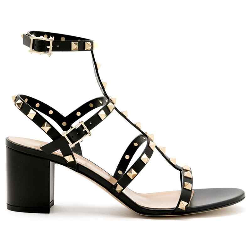 Valentino Garavani Rockstud 60mm caged sandals