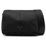 Emporio Armani Exclusive Asv Recycled-Nylon Shoulder Bag With Flap