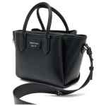 Emporio Armani Small Shopper With Palmellato Finish