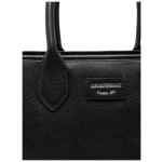 Emporio Armani Medium Shopper Bag With Palmellato Finish