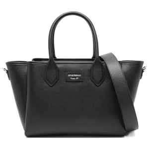 Emporio Armani Medium Shopper Bag With Palmellato Finish