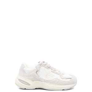Emporio Armani Rafia n suede Sneakers