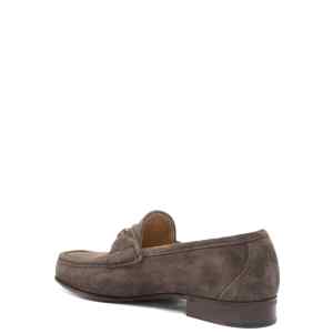 Valentino Garavani VLogo Signature suede loafers.