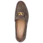 Valentino Garavani VLogo Signature suede loafers.