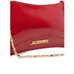 Jacquemus Le Petit Bisou Chaine leather shoulder bag