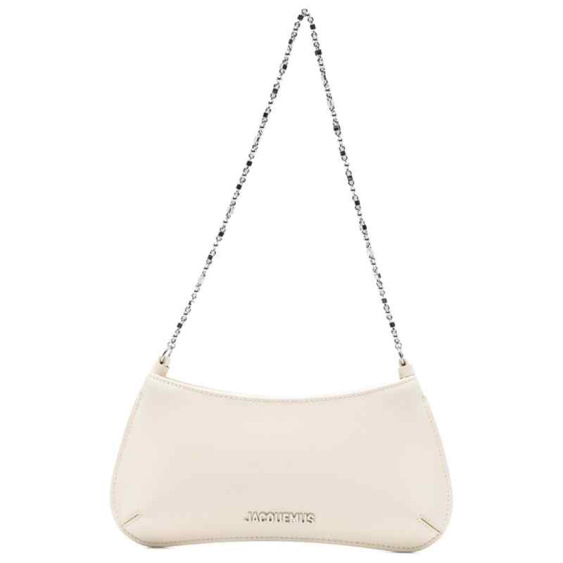 Jacquemus Le Petit Bisou Chaine leather shoulder bag